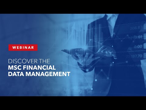 [WEBINAR] Discover Msc Financial Data Management